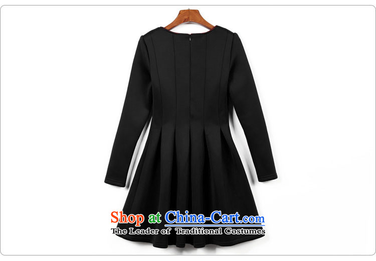 The first declared as autumn and winter new thick mm thin extra graphics Sau San female thick sister long-sleeved a field, forming the dresses Q7072 black 5XL 180-200 around 922.747 picture, prices, brand platters! The elections are supplied in the national character of distribution, so action, buy now enjoy more preferential! As soon as possible.