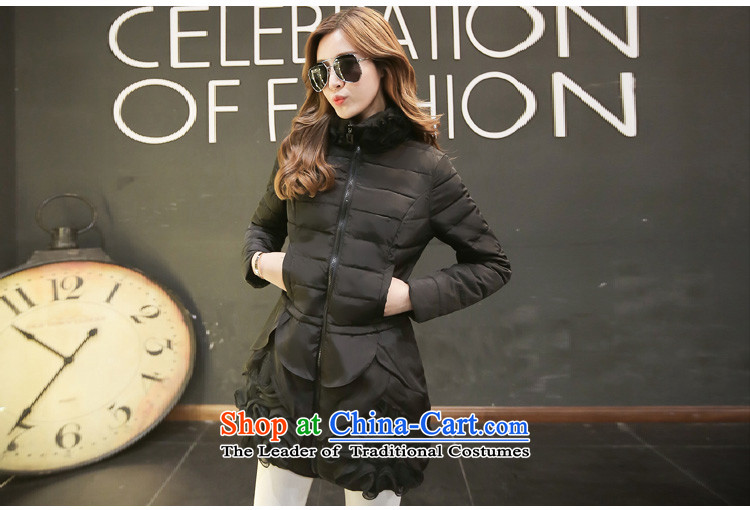 The first declared large European and American economy women of autumn and winter in the new fat mm long robe jacket to thin cotton women Sau San video Q7092/ black 4XL 165- around 922.747 175 pictures, prices, brand platters! The elections are supplied in the national character of distribution, so action, buy now enjoy more preferential! As soon as possible.