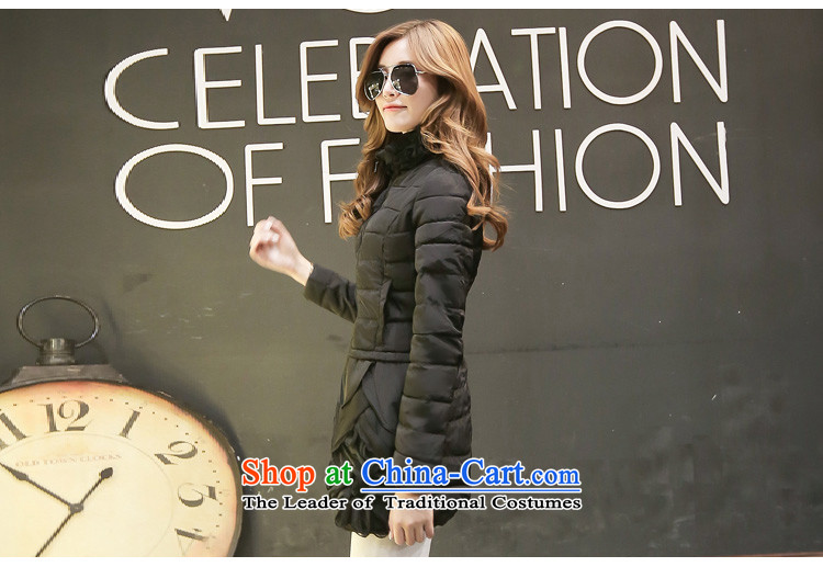 The first declared large European and American economy women of autumn and winter in the new fat mm long robe jacket to thin cotton women Sau San video Q7092/ black 4XL 165- around 922.747 175 pictures, prices, brand platters! The elections are supplied in the national character of distribution, so action, buy now enjoy more preferential! As soon as possible.