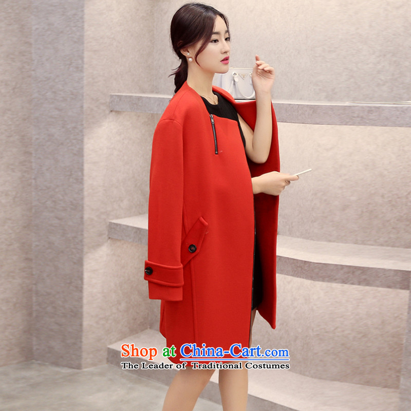 The maximum number of Memnarch Lei gross? 2015 winter coats new pure color video feed coats zipper thin?? 88389 red cloak gross XL, Memnarch coreara na (lei) , , , shopping on the Internet