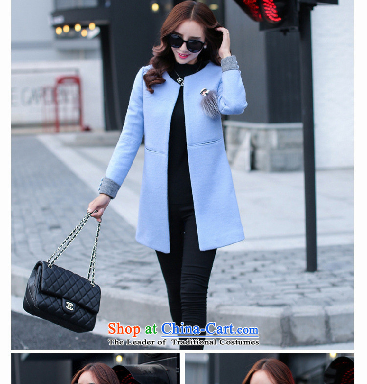 Elizabeth Bessie 2015. long coats of solid color)? round-neck collar at the time a wool coat for winter new)? topper with Chest Flower and Ho Kim s photo, prices, brand platters! The elections are supplied in the national character of distribution, so action, buy now enjoy more preferential! As soon as possible.