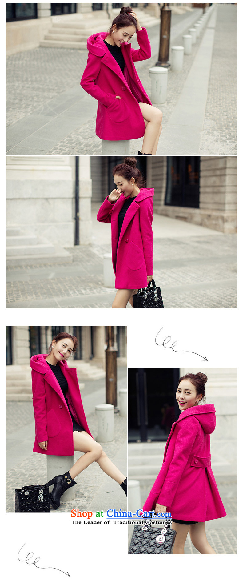 In the autumn of Yue new gross? double-jacket Korean version long overcoat SA in the Red M picture, prices, brand platters! The elections are supplied in the national character of distribution, so action, buy now enjoy more preferential! As soon as possible.