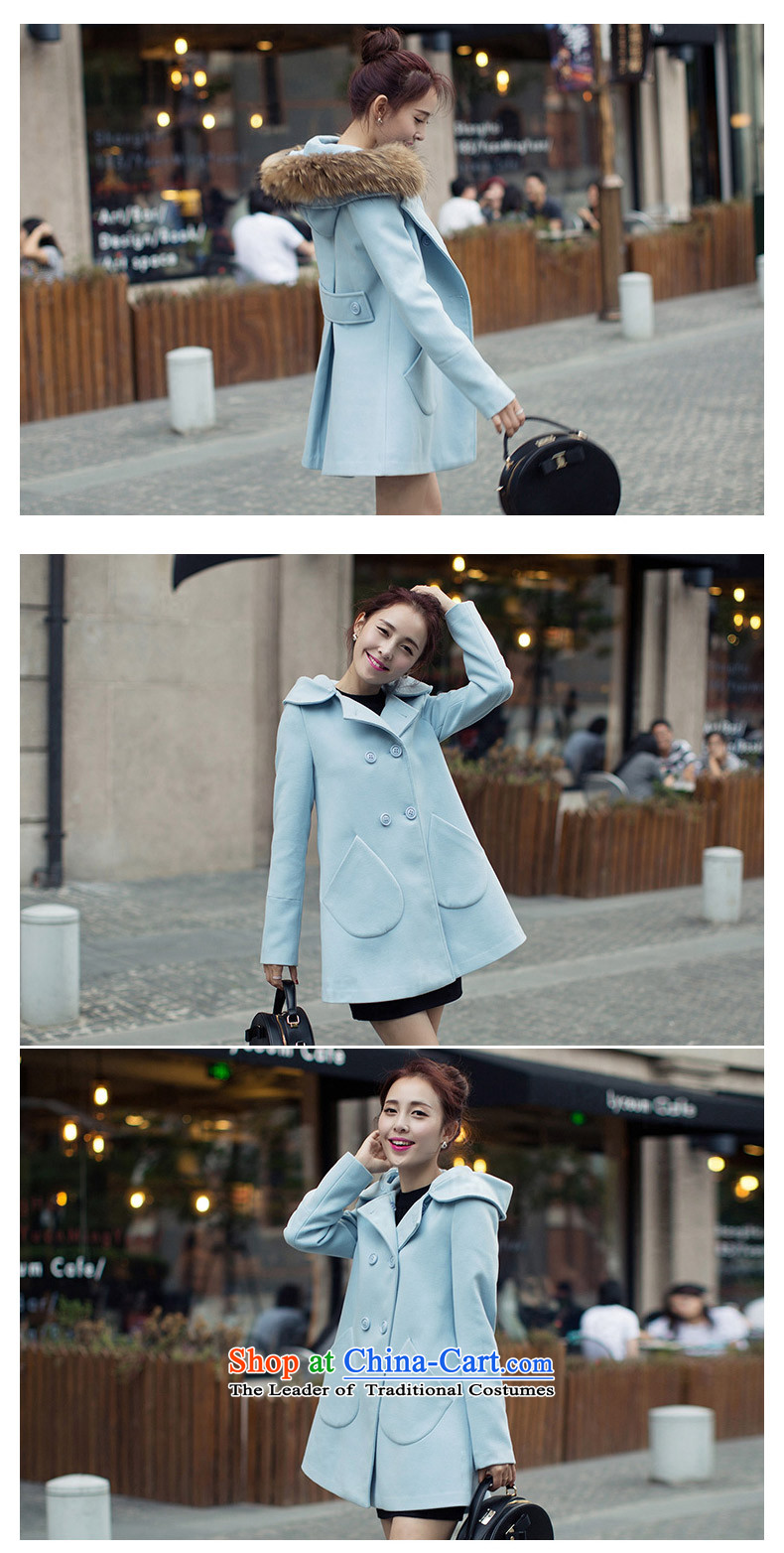 In the autumn of Yue new gross? double-jacket Korean version long overcoat SA in the red XL Photo, prices, brand platters! The elections are supplied in the national character of distribution, so action, buy now enjoy more preferential! As soon as possible.