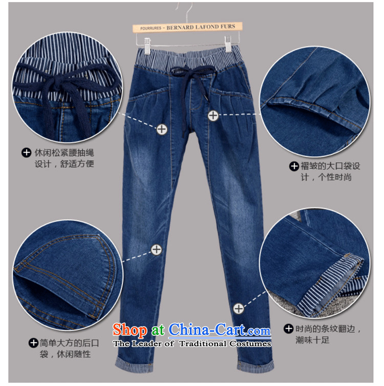 Xiang Jiang to xl elastic waist jeans autumn and winter female version trousers elastic pencil trousers 200 catties thick sister plus lint-free video thin pants thick winter add-2,157 large 2XL Photo, prices, brand platters! The elections are supplied in the national character of distribution, so action, buy now enjoy more preferential! As soon as possible.