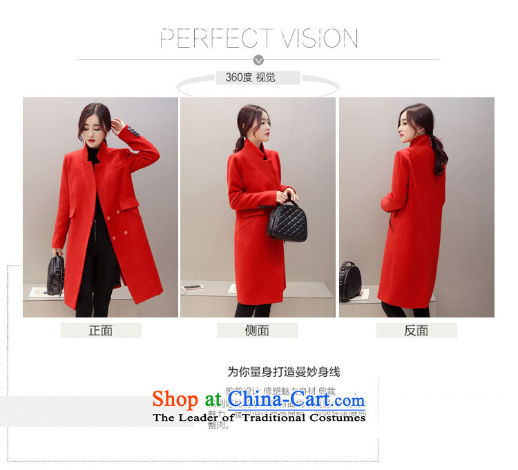 Dan JIE SHI MAO?? jacket coat female Hair Girl Korean girl in gross? jacket coat long cashmere female a wool coat female red S picture, prices, brand platters! The elections are supplied in the national character of distribution, so action, buy now enjoy more preferential! As soon as possible.