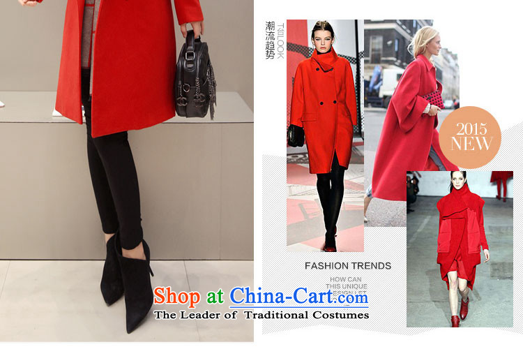 Dan JIE SHI MAO?? jacket coat female Hair Girl Korean girl in gross? jacket coat long cashmere female a wool coat female red S picture, prices, brand platters! The elections are supplied in the national character of distribution, so action, buy now enjoy more preferential! As soon as possible.
