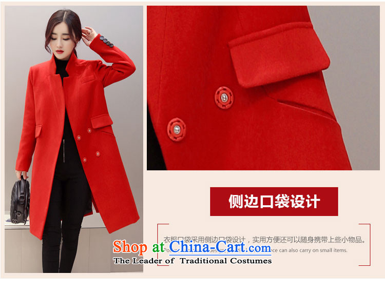 Dan JIE SHI MAO?? jacket coat female Hair Girl Korean girl in gross? jacket coat long cashmere female a wool coat female red S picture, prices, brand platters! The elections are supplied in the national character of distribution, so action, buy now enjoy more preferential! As soon as possible.