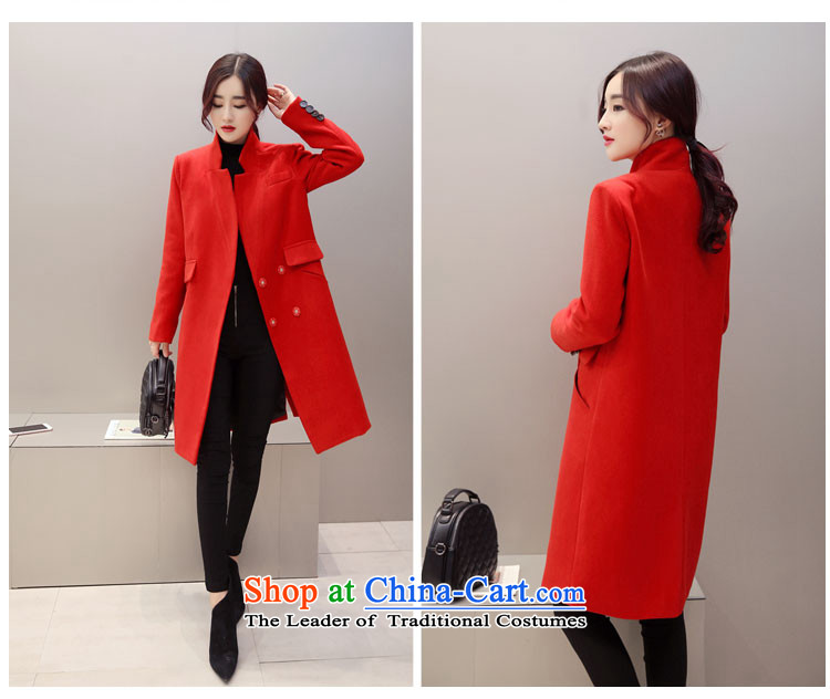 Dan JIE SHI MAO?? jacket coat female Hair Girl Korean girl in gross? jacket coat long cashmere female a wool coat female red S picture, prices, brand platters! The elections are supplied in the national character of distribution, so action, buy now enjoy more preferential! As soon as possible.