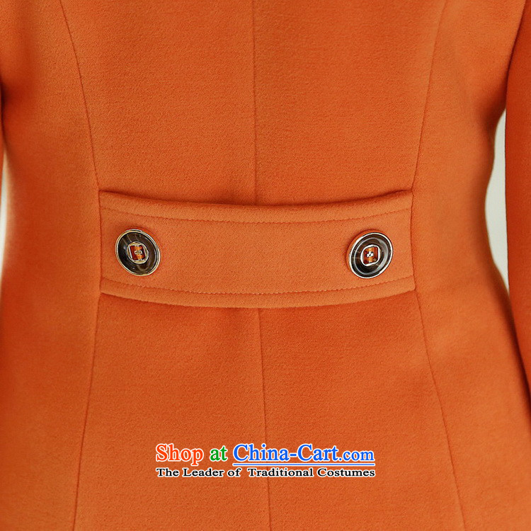 Ahn Hee's 2015 autumn and winter new Korean female cashmere large in Sau San long coats gross? Wind Jacket female orange M picture, prices, brand platters! The elections are supplied in the national character of distribution, so action, buy now enjoy more preferential! As soon as possible.
