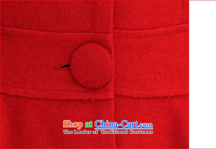 Send Mia 2015 Fall/Winter Collections new Korean female decorated in the body of this wind jacket wool a wool coat jacket female red L picture, prices, brand platters! The elections are supplied in the national character of distribution, so action, buy now enjoy more preferential! As soon as possible.