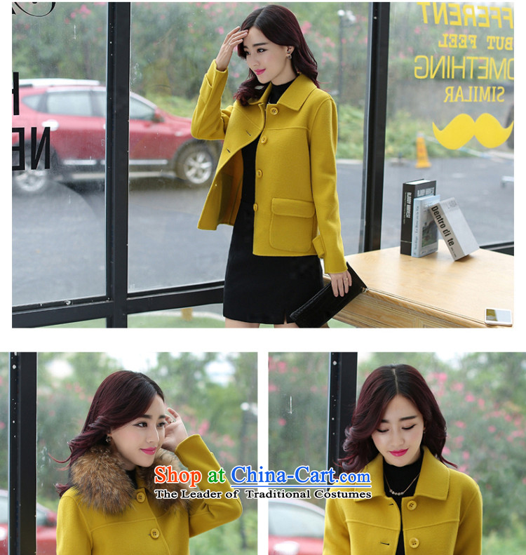 All Daphne 2015 Fall/Winter Collections new Korean women's gross so Sau San Jacket coat shirt short of the amount for a wool coat m White XXL picture, prices, brand platters! The elections are supplied in the national character of distribution, so action, buy now enjoy more preferential! As soon as possible.