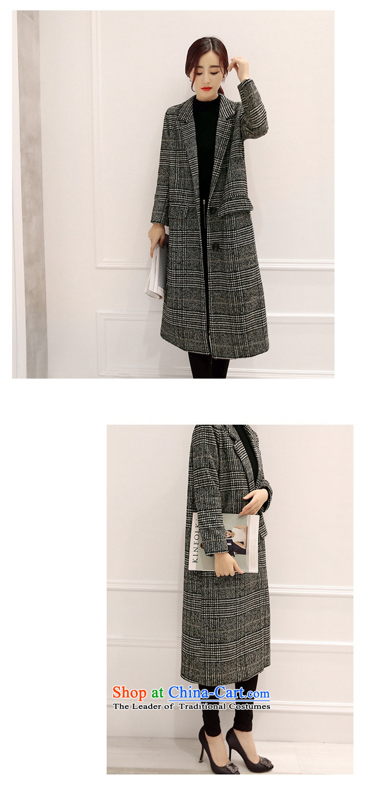 Gil Wo Ika 2015 Winter Female Korean modern long hair? jacket large Sau San code graphics thin wool a wool coat picture color L picture quality, price, brand platters! The elections are supplied in the national character of distribution, so action, buy now enjoy more preferential! As soon as possible.