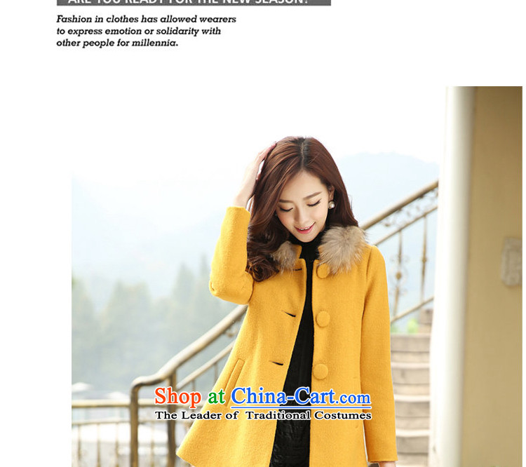 8Pak 2015 autumn and winter new women's gross? a jacket coat in long with a windbreaker and coats honey red XXL picture, prices, brand platters! The elections are supplied in the national character of distribution, so action, buy now enjoy more preferential! As soon as possible.