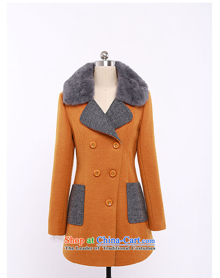 8Pak 2015 Fall/Winter Collections in the President of the Korean version of a wool coat Sau San larger female thick Cashmere wool coat and Kim? (Additional lint-free) picture, the price and the XXXXL brand platters! The elections are supplied in the national character of distribution, so action, buy now enjoy more preferential! As soon as possible.
