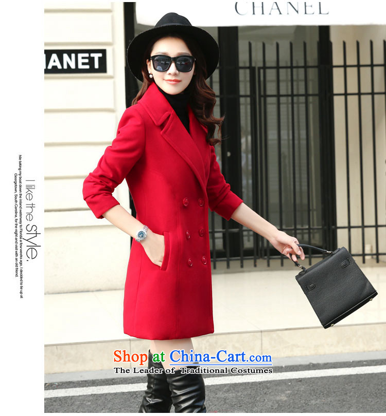 The first 2015 winter extreme new larger female Korean version of Sau San? In gross coats long double-jacket female XY1739 gross? navy blue XL Photo, prices, brand platters! The elections are supplied in the national character of distribution, so action, buy now enjoy more preferential! As soon as possible.