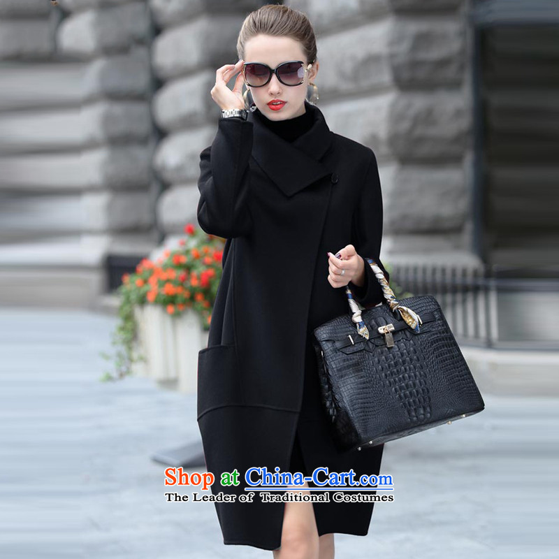 The Scent of England wind stylish 2015 loose coat V1651 gross? Sapphire Blue , scented (PIAOXIANG) , , , shopping on the Internet