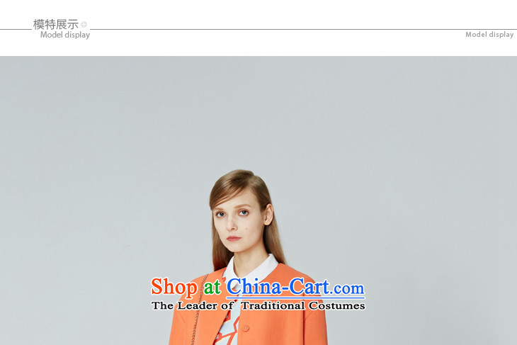 Women Peacebird 2015 winter clothing new products (CIS) Lok shoulder coats A1AA44110 orange S picture, prices, brand platters! The elections are supplied in the national character of distribution, so action, buy now enjoy more preferential! As soon as possible.