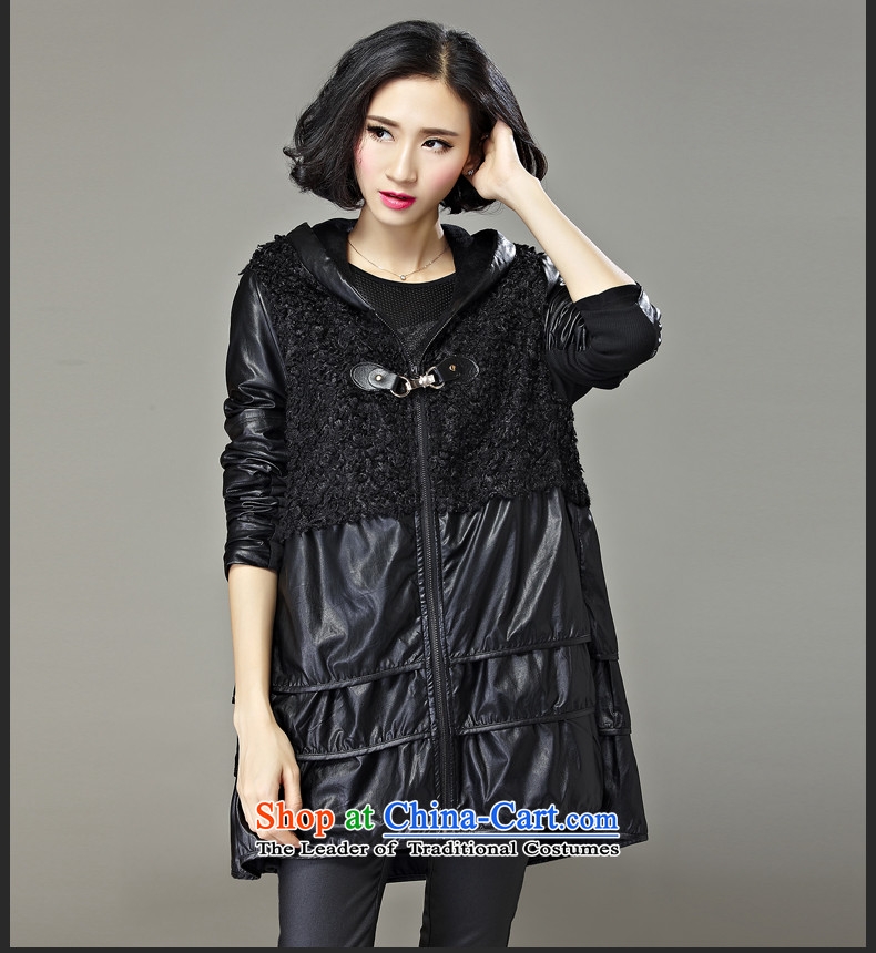 The Eternal Yuexiu code female jackets for winter new products by 2015 mm thick sister new western style autumn and winter to xl jacket thick, Hin in thin long black XL Photo, prices, brand platters! The elections are supplied in the national character of distribution, so action, buy now enjoy more preferential! As soon as possible.