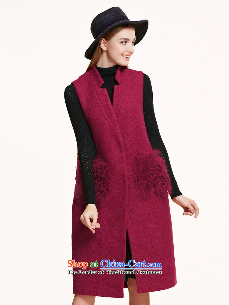 The OSA EURO 2015 Elizabeth winter in new women's long sleeveless jacket pockets Maomao SD523004 gross? wine red M picture, prices, brand platters! The elections are supplied in the national character of distribution, so action, buy now enjoy more preferential! As soon as possible.