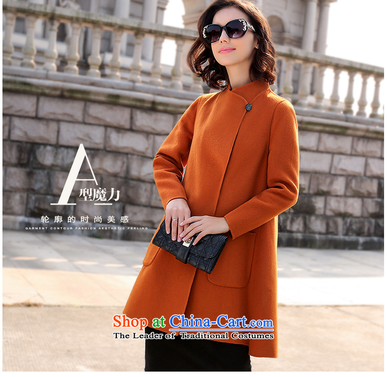 Palau Venezuela 2015 autumn and winter in new long double-sided Pure wool coat Australian female high-end gross? a wool coat female jacket brown and M picture, prices, brand platters! The elections are supplied in the national character of distribution, so action, buy now enjoy more preferential! As soon as possible.