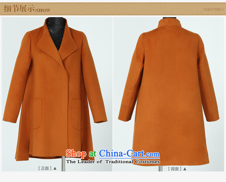 Palau Venezuela 2015 autumn and winter in new long double-sided Pure wool coat Australian female high-end gross? a wool coat female jacket brown and M picture, prices, brand platters! The elections are supplied in the national character of distribution, so action, buy now enjoy more preferential! As soon as possible.