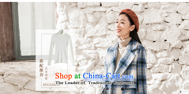 Athena Chu Cayman 2015 winter clothing new grid double-jacket coat female elections?- sky blue L 8543220533 picture, prices, brand platters! The elections are supplied in the national character of distribution, so action, buy now enjoy more preferential! As soon as possible.