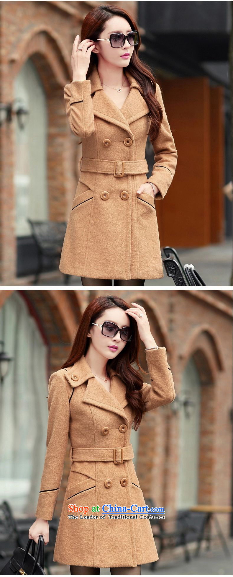 El Wire Cayman 2015 Fall/Winter Collections for women won the new version of the Sau San butted long hair?)? a wool coat GD6916 wine red M picture, prices, brand platters! The elections are supplied in the national character of distribution, so action, buy now enjoy more preferential! As soon as possible.