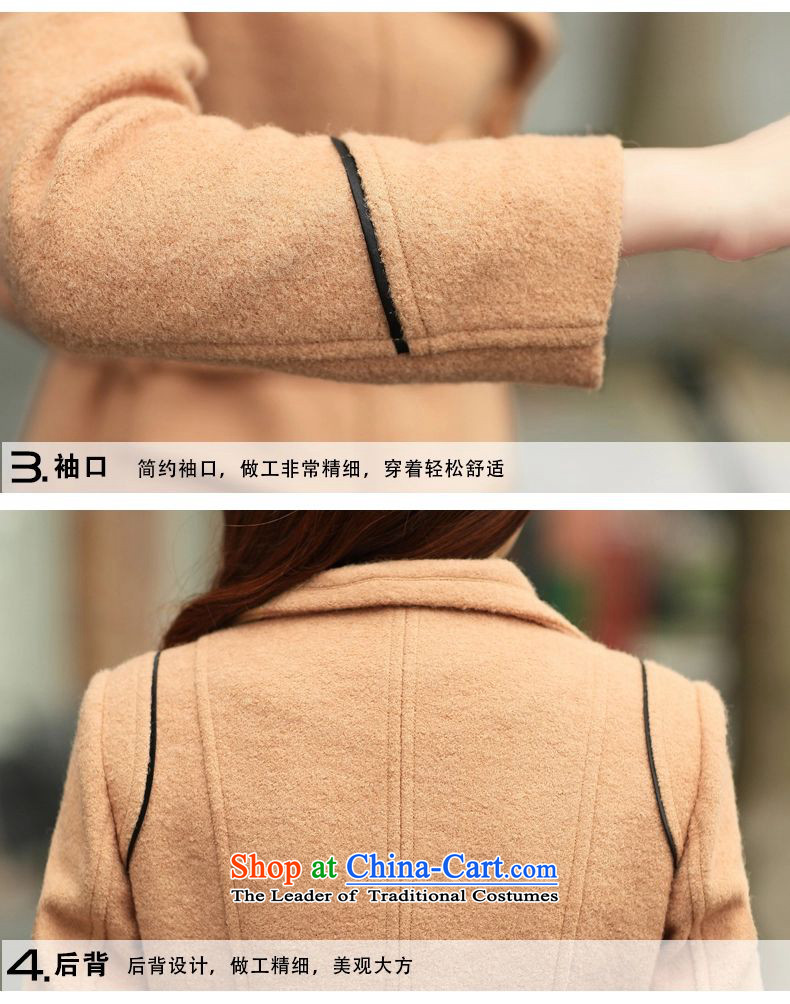 El Wire Cayman 2015 Fall/Winter Collections for women won the new version of the Sau San butted long hair?)? a wool coat GD6916 wine red M picture, prices, brand platters! The elections are supplied in the national character of distribution, so action, buy now enjoy more preferential! As soon as possible.