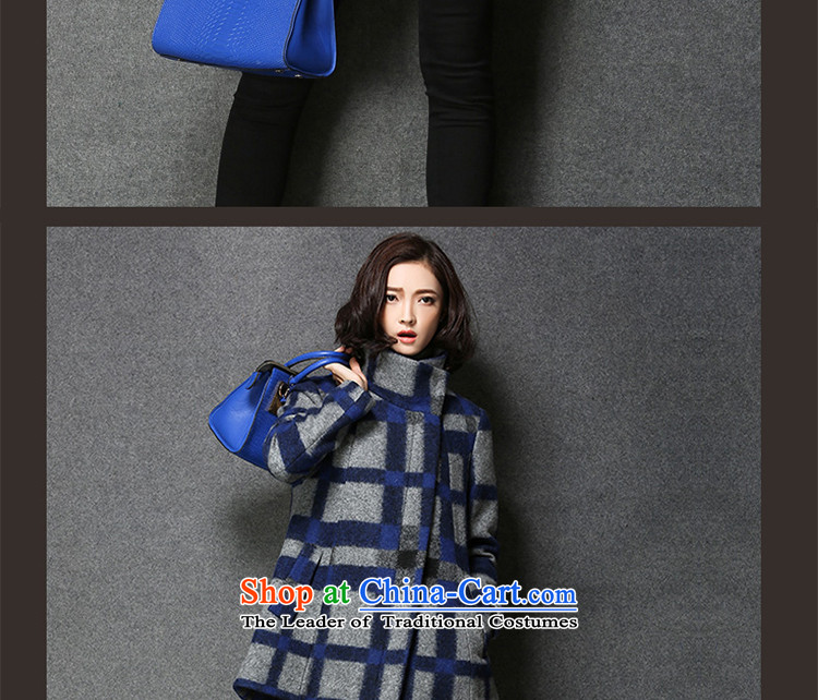 The holy day average 2015 Ying autumn and winter new liberal video thin hair stylish coat temperament gross?? female S623 coats of England latticed M picture, prices, brand platters! The elections are supplied in the national character of distribution, so action, buy now enjoy more preferential! As soon as possible.