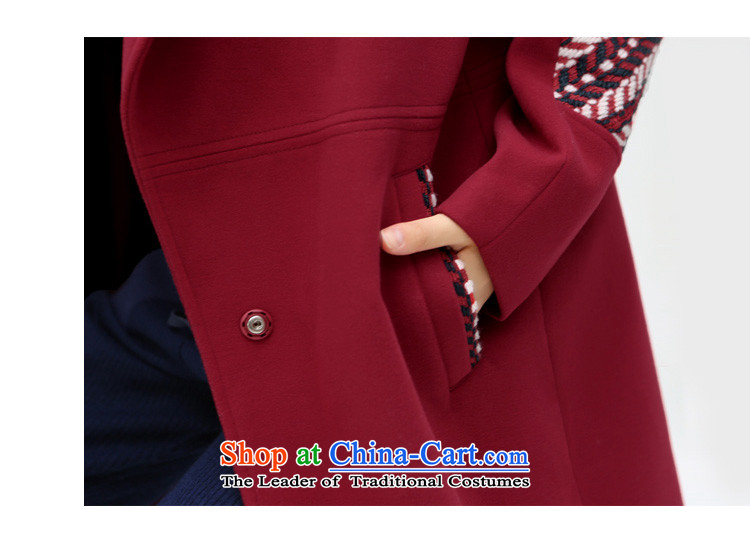 2015 Autumn and winter COCOBELLA new products in long stitching position-a wool coat women's gross CT316 possession blue jacket? L picture, prices, brand platters! The elections are supplied in the national character of distribution, so action, buy now enjoy more preferential! As soon as possible.