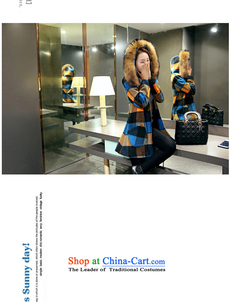 The ishike coats women won? Edition long jacket, 2015 Winter New Blue Yellow M picture, prices, brand platters! The elections are supplied in the national character of distribution, so action, buy now enjoy more preferential! As soon as possible.