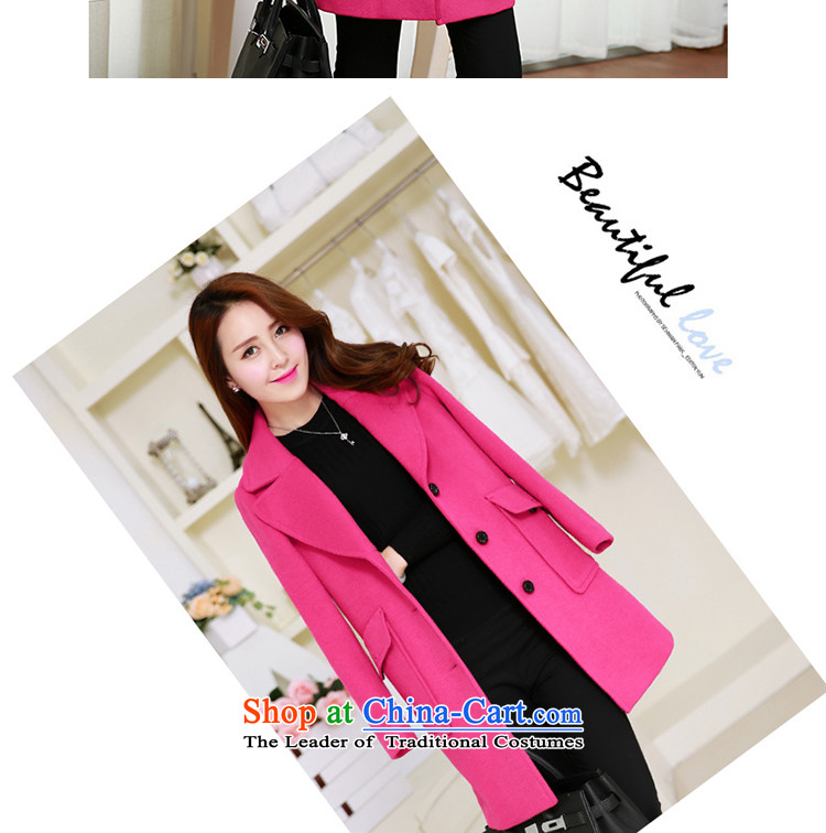 The holy day average 2015 Ying autumn and winter in new long temperament a wool coat Korean women S628 jacket? gross in red XL Photo, prices, brand platters! The elections are supplied in the national character of distribution, so action, buy now enjoy more preferential! As soon as possible.