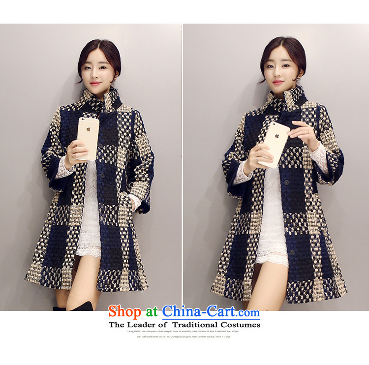 The new winter 1429#2015 Female 7 Cuff Sau San Box long coats jacket color picture pictures, prices, XXXL brand platters! The elections are supplied in the national character of distribution, so action, buy now enjoy more preferential! As soon as possible.