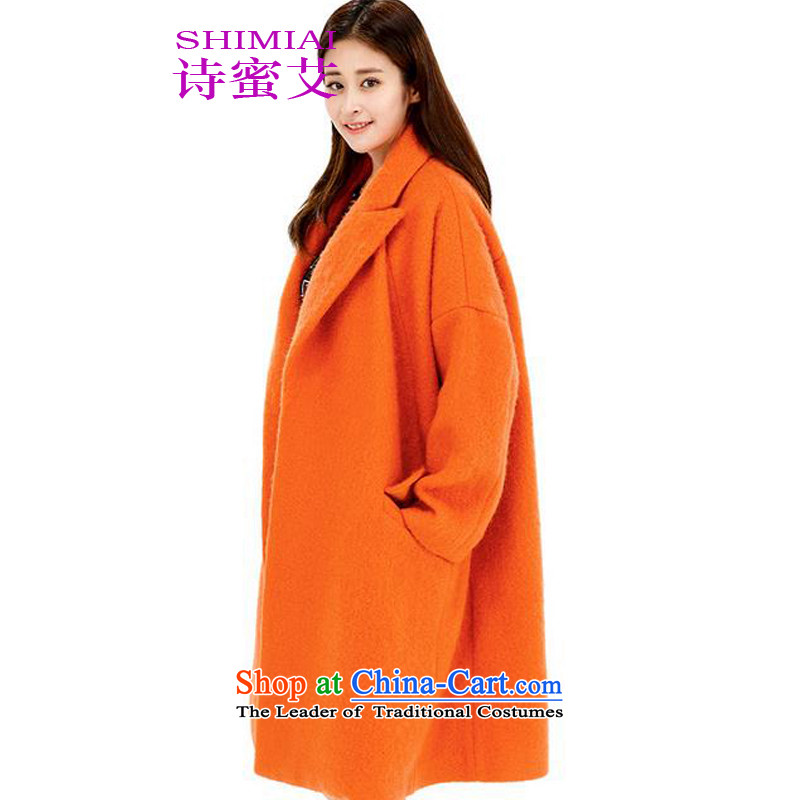 Poetry honey HIV Miss Rennie reinsert the goddess 2015 Hu Jing Guo beautying with wind jacket female red-orange coat jacket color pictures? gross XL Photo, prices, brand platters! The elections are supplied in the national character of distribution, so action, buy now enjoy more preferential! As soon as possible.