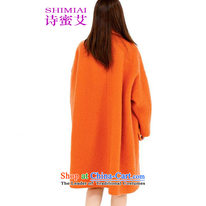 Poetry honey HIV Miss Rennie reinsert the goddess 2015 Hu Jing Guo beautying with wind jacket female red-orange coat jacket color pictures? gross XL Photo, prices, brand platters! The elections are supplied in the national character of distribution, so action, buy now enjoy more preferential! As soon as possible.