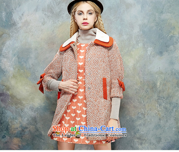 The pockets of witch Yanyan? Even New 2015 winter clothing relaxd casual sweet lace knocked colors? female 1542994 coats gray cobalt blue M picture, prices, brand platters! The elections are supplied in the national character of distribution, so action, buy now enjoy more preferential! As soon as possible.