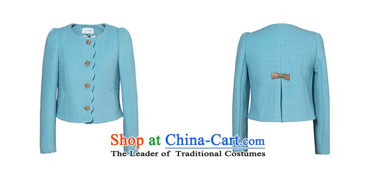 Chaplain who Winter Female stylish round-neck collar petals and fur edge quality stitching minimalist wild blue jacket 155/80A/S gross? Picture, prices, brand platters! The elections are supplied in the national character of distribution, so action, buy now enjoy more preferential! As soon as possible.