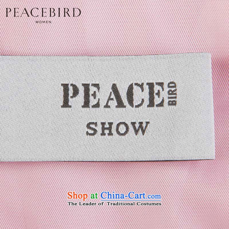 Women Peacebird 2015 winter clothing new products (CIS) A2AA44613 coats basic health of red M PEACEBIRD shopping on the Internet has been pressed.