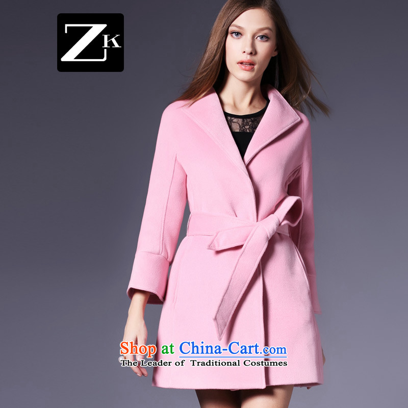 Zk Western women 2015 Fall/Winter Collections of new Western business suits the rotator cuff gross jacket tether?   in a wool coat long red S,zk,,, shopping on the Internet
