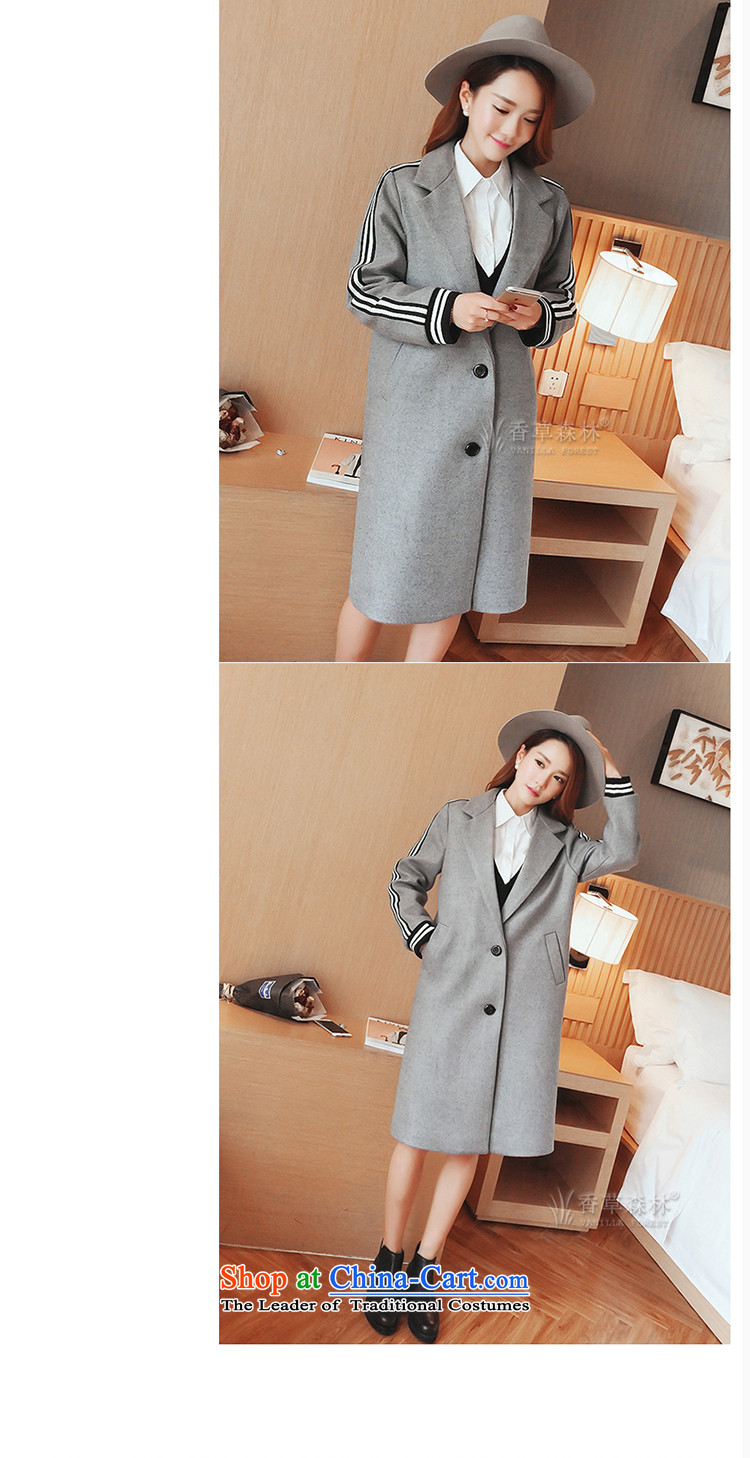 On the new 2015 autumn and winter Ms. new stylish coat streaks gross? stitching temperament in urban long long-sleeved gown collar coats HM-5881? red L picture, prices, brand platters! The elections are supplied in the national character of distribution, so action, buy now enjoy more preferential! As soon as possible.