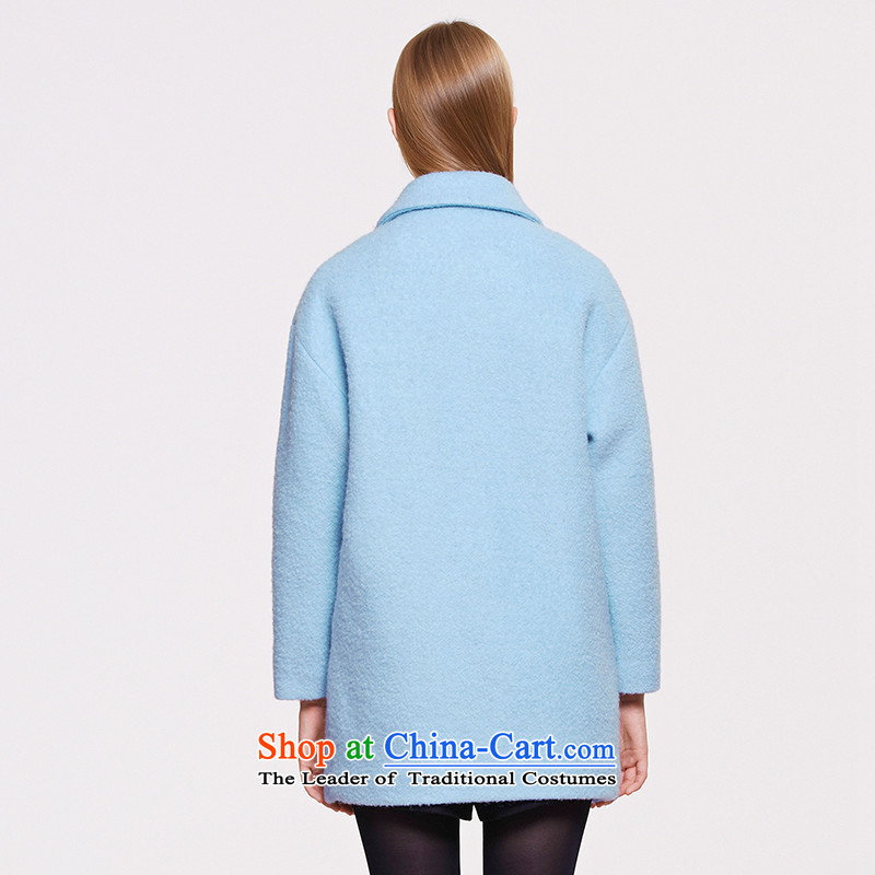 The OSA EURO 2015 Winter New Windsor female elegant cocoon-? a jacket coat, Blue M Europe SD506006 female Lisa (O.SA) , , , shopping on the Internet