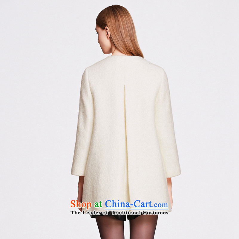 The OSA EURO 2015 Winter New Windsor female long-sleeved jacket Ms. gross? a wool coat SD525005 m White L, OSCE Lisa (O.SA) , , , shopping on the Internet