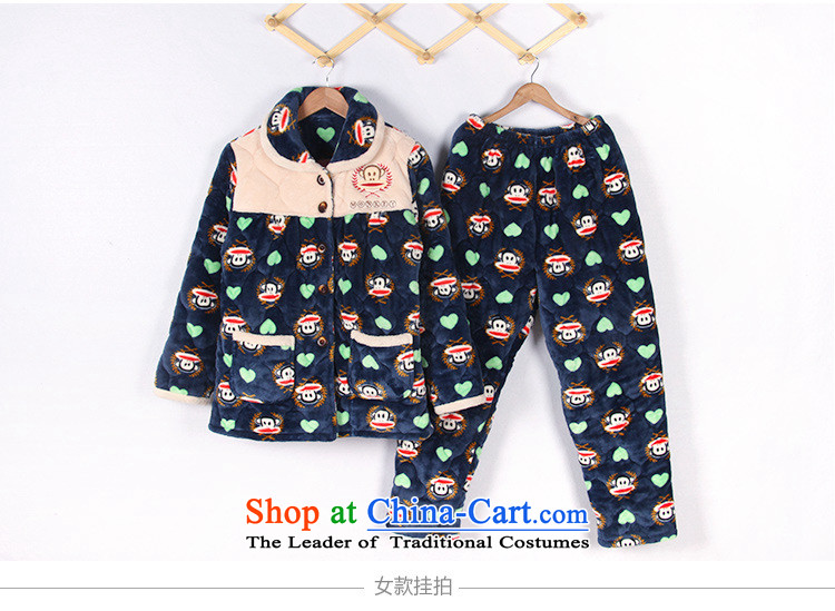 September Girl Store * couples coral winter cotton warm xl thick layer 3 cotton long-sleeved monkeys Ms. folder kit 91 33 female) pajamas XXL picture, prices, brand platters! The elections are supplied in the national character of distribution, so action, buy now enjoy more preferential! As soon as possible.