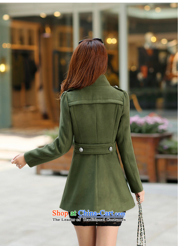 2015 Autumn and winter coats new thick? female Korean double-collar in long-sleeved jacket is long hair and Color M image 561, prices, brand platters! The elections are supplied in the national character of distribution, so action, buy now enjoy more preferential! As soon as possible.