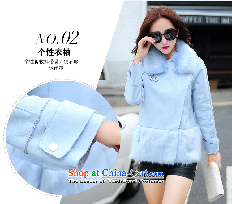 Weiwei Chen No. 2015 winter clothing new Korean version thin hair collar short of the amount so thick fur coat coats women 9802 Cream XL Photo, prices, brand platters! The elections are supplied in the national character of distribution, so action, buy now enjoy more preferential! As soon as possible.
