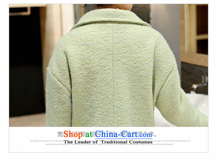 Selina Chow herbs 2015 winter clothing new Korean small Heung-Sau San Mao jacket sweet graphics thin?. Ms. long coats loose cocoon gross?-a wool coat students orange M picture, prices, brand platters! The elections are supplied in the national character of distribution, so action, buy now enjoy more preferential! As soon as possible.
