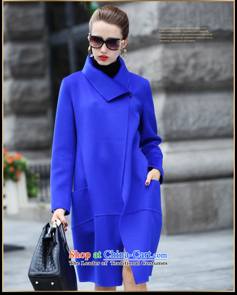 Lin Carlyle 2015 winter new Korean Pure Wool double-sided coats of Sau San Tong manually long wool coat LM6772 VIOLET XL(120-130?) pictures, price burden, brand platters! The elections are supplied in the national character of distribution, so action, buy now enjoy more preferential! As soon as possible.