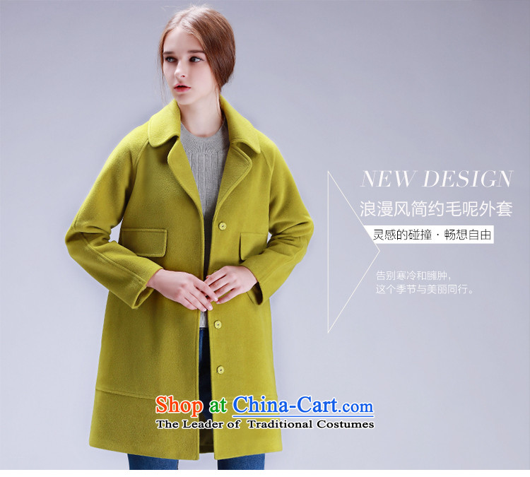 8Pak 2015 autumn and winter coats Korean version of a suit for direct barrel. Long loose hair?? shirts Western female jacket, purple L picture, prices, brand platters! The elections are supplied in the national character of distribution, so action, buy now enjoy more preferential! As soon as possible.