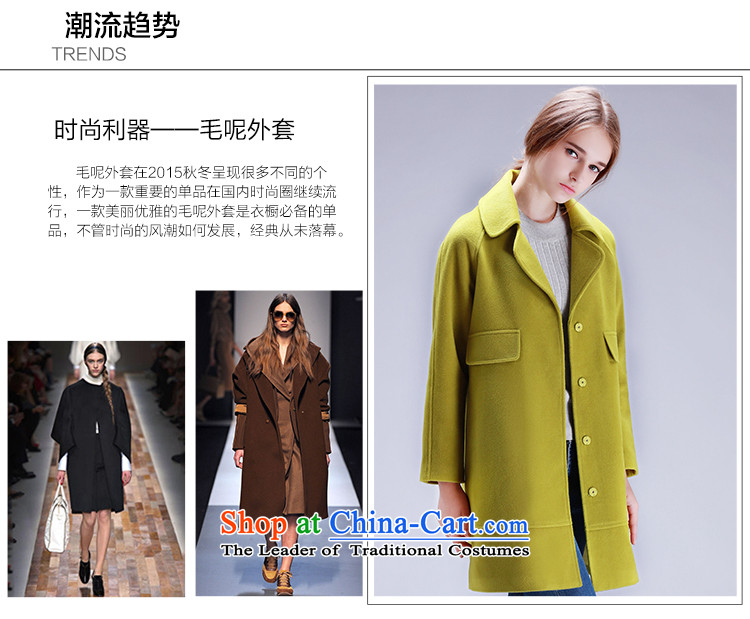 8Pak 2015 autumn and winter coats Korean version of a suit for direct barrel. Long loose hair?? shirts Western female jacket, purple L picture, prices, brand platters! The elections are supplied in the national character of distribution, so action, buy now enjoy more preferential! As soon as possible.