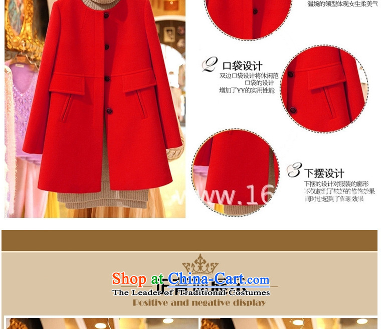 De-yuan by 2015 autumn and winter new liberal gross large? women to increase expertise in sister long jacket, female D189 YELLOW XXXL picture, prices, brand platters! The elections are supplied in the national character of distribution, so action, buy now enjoy more preferential! As soon as possible.